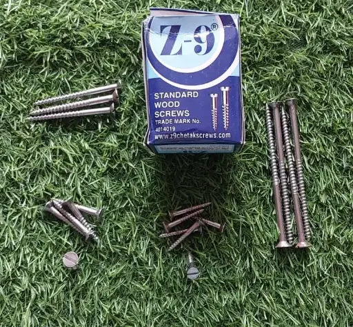 MS SCREW HALF THREAD 50*8